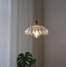 Helnys Big Glass Pendant Lights for Bedroom Dinning Living Room