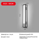 Helnys Outdoor LED Wall Light - Modern Waterproof for Porch, Garden, Patio, Balcony