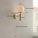 Helnys Moon Jupiter Copper Wall Lamp - Modern Nordic Home Decor