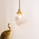Helnys Diamond Glass LED Pendant Lamp for Indoor Lighting in Modern Nordic Style