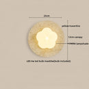 Helnys Yellow Stone LED Wall Sconce Modern Nordic Bathroom Light