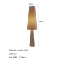 Helnys Cream Fabric LED Floor Lamp for Home Decor and Living Room