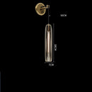 Helnys Crystal LED Wall Lights - Nordic Copper Modern Indoor Decor Wandlamp