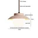 Helnys White Glass Ball LED Pendant Lights Modern Nordic Hanging Lamp