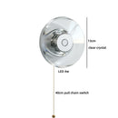 Helnys Crystal LED Wall Lamp for Living Room, Stair, Bathroom Mirror - Modern Home Lighting