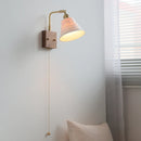 Helnys LED Ceramic Wall Light Fixture Modern Nordic Decor Bedside Lamp