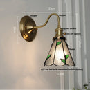 Helnys Cube LED Wall Sconce Copper Glass E27 Vanity Light