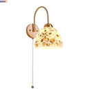 Helnys Shells Resin LED Wall Lamp for Indoor Bedroom Decor & Stair Light