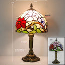 Helnys Resin Base Retro Table Lamp 20cm, E27 Bedroom Bedside Lamp