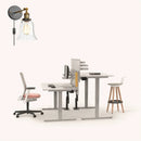 Helnys Clear Glass LED Wall Lamp Industrial Stair Light for Home Decor and Lighting