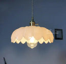 Helnys Big Glass Pendant Lights for Bedroom Dinning Living Room