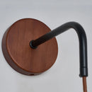 Helnys White Glass LED Wall Lights Kitchen Restaurant Pull Chain Switch Sconce