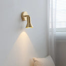 Helnys Copper LED Wall Lights Up Down Rotate Modern Stair Fixture