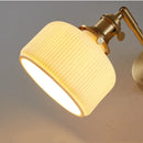 Helnys Copper LED Wall Lights with Pull Chain Switch - Modern Nordic Style