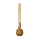 Helnys Copper Glass LED Wall Lamp Sconce for Bedroom Living Room