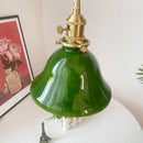 Helnys Vintage Green LED Pendant Lights - E27 Kitchen Hanging Lamps