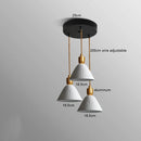 Helnys Walnut Ceramic LED Pendant Lights - Modern Nordic Style for Home & Commercial Lighting