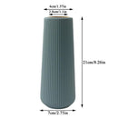 Helnys Origami Plastic Vase Set for Modern Home Decor and Flower Arrangements