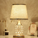 Helnys Crystal Table Lamp: Elegant & Modern Decorative Bedside Lighting