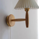 Helnys Nordic LED Wall Lamp Modern Staircase Lighting White Umbrella Mirror Light