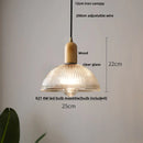 Helnys Glass Pendant Light Fixture Nordic Modern Chandelier Hang Lamp