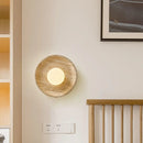 Helnys LED Glass Wall Sconce Lamp for Bedroom Balcony Stair Mirror Light Fixtures