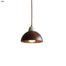 Helnys Nordic LED Pendant Lamp with White Ceramic Shade ~ Modern Adjustable Hanging Light