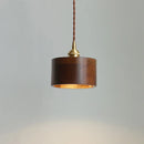 Helnys Nordic LED Pendant Lamp Copper Socket Interior Hanging Light