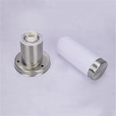 Helnys White Acrylic Shade Pillar Light for Outdoor Landscape and Path