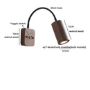 Helnys LED Wall Lamp Switch Modern Nordic Decor Lighting for Living Room