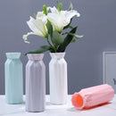 Helnys Nordic Ceramic-Style Flower Vase for Home Decor and Wedding Centerpieces