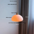 Helnys Ceramic LED Pendant Light with Adjustable Wire - Nordic Modern Design