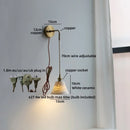 Helnys Ceramic Shade Wall Sconce Art Decor Stair Lighting Fixture Mirror Light