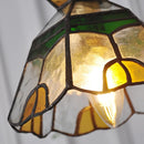 Helnys Glass Brass Pendant Lamp Adjustable LED Light for Kitchen Bar Balcony Loft