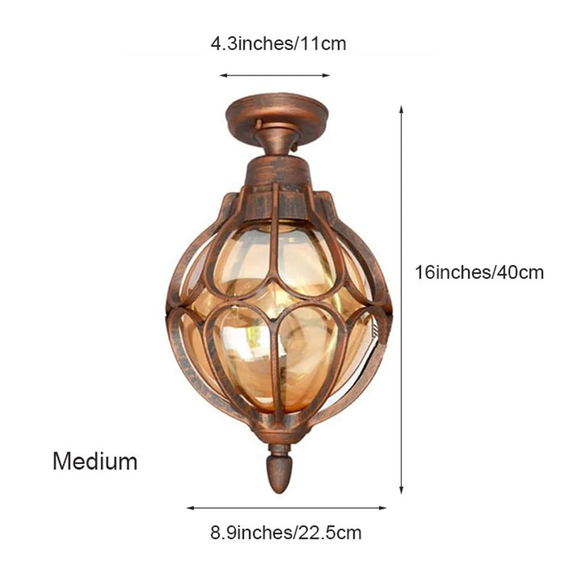 Helnys Retro Loft Nordic Ceiling Light