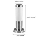 Helnys Landscape Bollard Path Light for Outdoor Garden Decoration