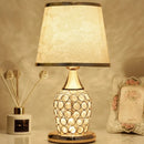 Helnys Crystal Table Lamp: Elegant & Modern Decorative Bedside Lighting