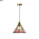 Helnys Glass Lampshade Chandelier LED Pendant Lighting