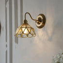 Helnys Nordic LED Wall Light Fixture Blue Glass E27 Stair Light Fixtures