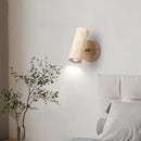 Helnys Travertine Stone LED Wall Sconce Up Down Rotatable Stair Light