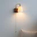 Helnys LED Ceramic Wall Light Fixture Modern Nordic Decor Bedside Lamp