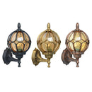 Helnys European Outdoor Wall Lamp, Retro Garden Porch Lights