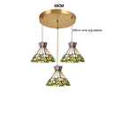 Helnys Flower Glass Copper Hanging Lamp: Nordic Modern LED Pendant Light