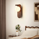 Helnys Glass Ball LED Wall Lamps - Bedroom Staircase Bathroom Mirror Light