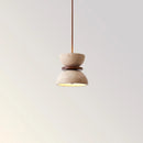 Helnys Yellow Travertine LED Pendant Lights Fixture Modern Nordic Hanging Lamp
