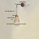 Helnys LED Wall Lamp Yellow Travertine Stone Nordic Modern Stair Light