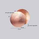 Helnys Nordic Modern LED Wall Lamp for Home Indoor Decor