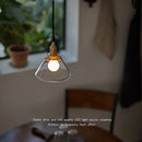 Helnys Modern Minimalist Ambient LED Pendant Light with Copper Socket