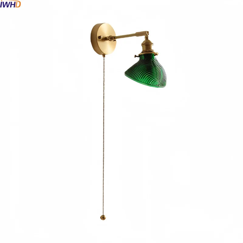 Helnys LED Wall Sconce Clear Glass Luxury Stair Light Wandlamp