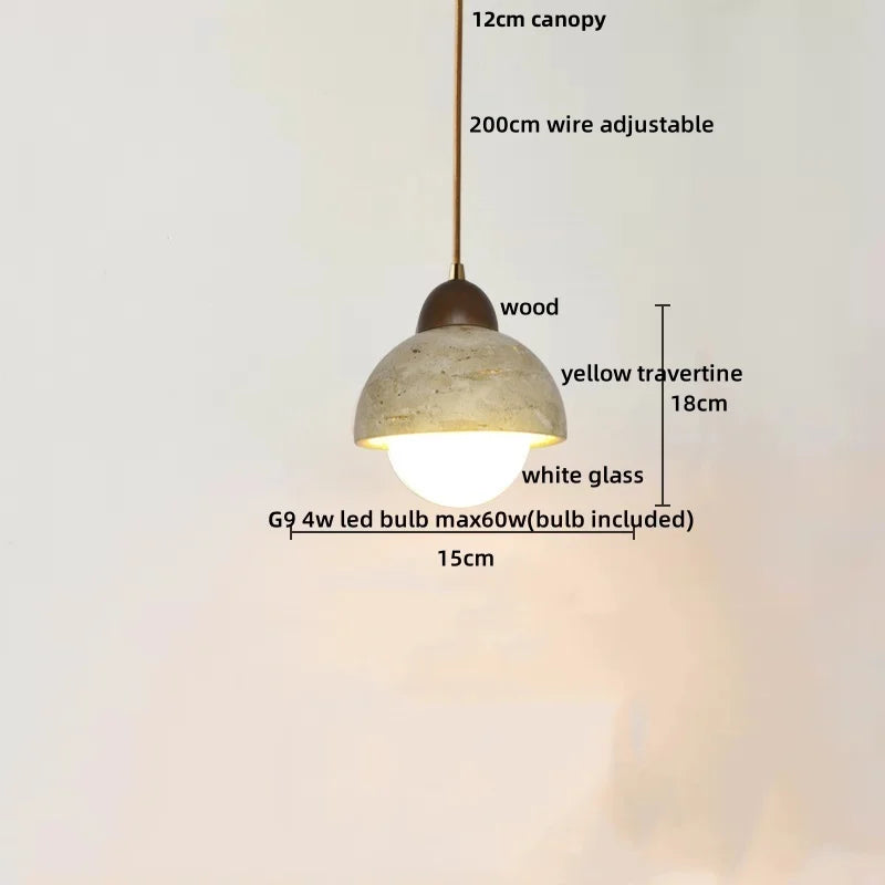Helnys White Glass LED Pendant Light Fixture Nordic Modern Hanging Lamp